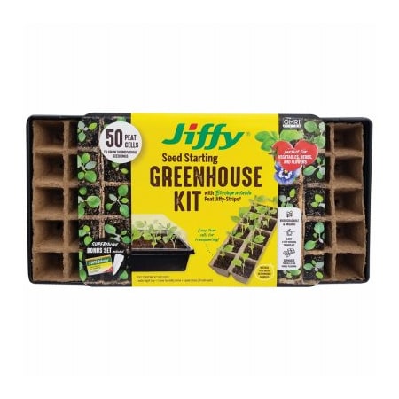 Green Garden Products 50PK 134SQ Jiffy Pot TS50HST-8